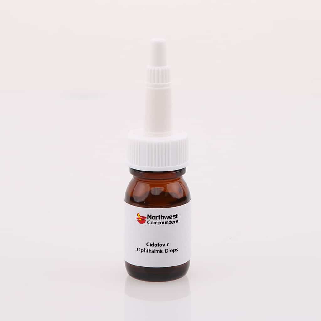 Cidofovir Ophthalmic Drops 3 mL Bottle Northwest Compounders