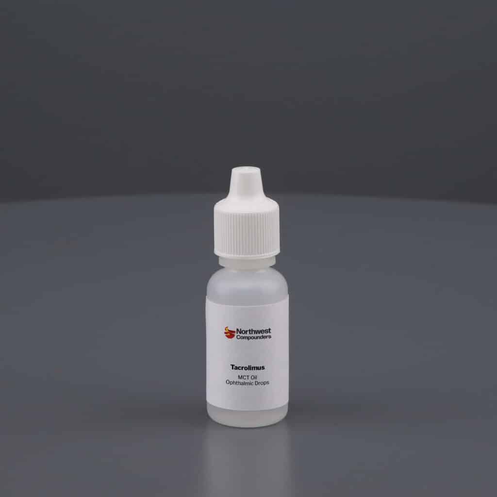 Tacrolimus Eye Drops in MCT oil Ophthalmic Drops Northwest Compounders