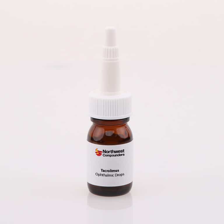 Tacrolimus ophthalmic drops northwest compounders